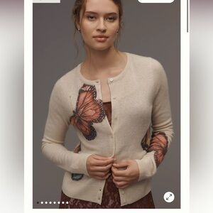 Anthropologie Cashmere Cardigan
